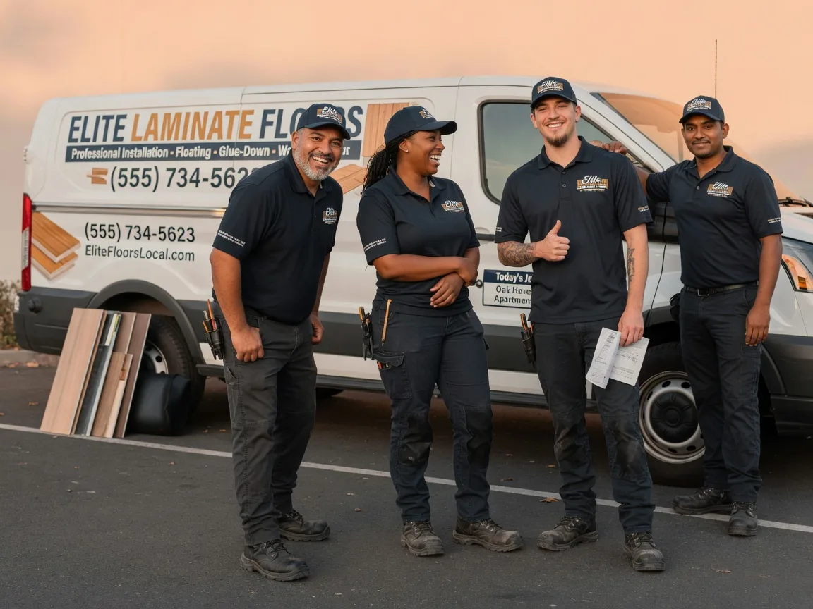 Laminate flooring installation company in Como, TX